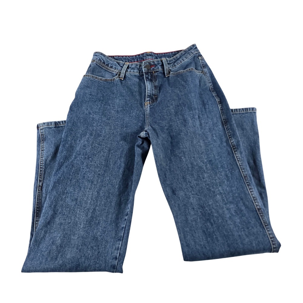 Wrangler Womens Straight Leg Jeans Medium Wash 18MWZSW 5/6x32